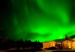 Aurora Borealis Over Chena Hot Springs