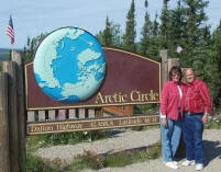 Have your picture taken at the Arctic Circle!